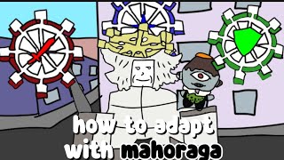 how to adapt with mahoraga  tutorial jujutsu shenanigans [upl. by Aihgn]