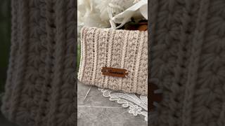 Crochet Card Holder Wallet🩶🩶🩶crochet knitting grannysquare diy easybag [upl. by Yroc419]