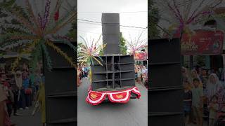 Sound system 2 sub turbo putar dj jiwaraga ini pawai budaya rejotangan [upl. by Harty588]