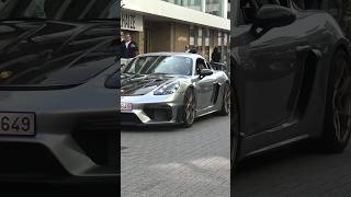 Supercar KnokkeHeist  Porsche 718 Cayman GT4 RS Weissach Package [upl. by Euqinamod]