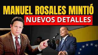 SURGEN NUEVOS DETALLES QUE HUNDEN A MANUEL ROSALES [upl. by Ciel]