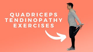 Quadriceps Tendinopathy Rehab Exercises [upl. by Baumann511]