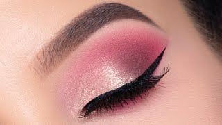 Rose Golden Eye Makeup Tutorial using Affordable Makeup [upl. by Dub966]