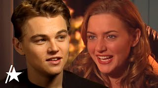 Leonardo DiCaprio amp Kate Winslet 1997 ‘Titanic’ Interviews [upl. by Yennep]