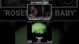 Rosemarys Baby  MAD 295 video ImInGoodNick movieaday shorts rosemarysbaby [upl. by Nelyak]