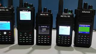 DMR Hotspot Dual time slot working with Dualband DMR Radio [upl. by Nagle733]