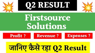 Firstsource Solutions Q2 Results 2025  Firstsource Solutions results today  firstsource share news [upl. by Batholomew]