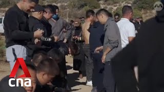 Chinese migrants are entering US illegally  CNA followed part of their journey [upl. by Dusen]