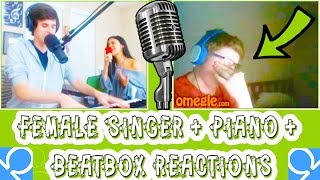 HE ACTUALLY CRIED  Singer  PianoBeatbox Omegle Reactions [upl. by Lenoil573]