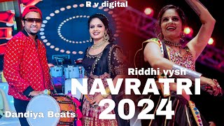 radha ne shyam mali jashe  Navratri 2024  Riddhi vysh  Manish Makwana Dandiya Beats [upl. by Jedidiah]