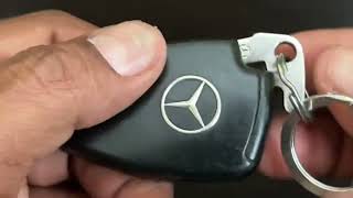 Mercedes Benz Key FOB Battery Change W203 [upl. by Mchail]