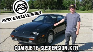 1988 300ZX TURBO OVERVIEW APEX ENGINEERED FULL Z31 SUSPENSION KIT UNBOXING [upl. by Thisbe]