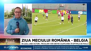 România  Belgia la EURO 2024 Cine transmite meciul și echipele probabile [upl. by Drawd]