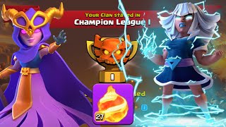 Best CWL Attack TH16 Warden Walk Fireball Electro Titan amp Hydra Clash of Clans [upl. by Monahon]