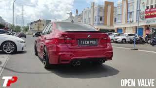 Active Autowerke BMW 328i Performance Exhaust  F30 328i AxelBack [upl. by Pitarys426]