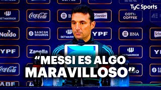 SCALONI en CONFERENCIA de PRENSA tras la GOLEADA de ARGENTINA vs BOLIVIA ⚽ MESSI NICO PAZ y más [upl. by Julian]