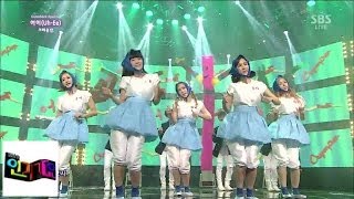 크레용팝 Crayon Pop 어이 Uhee 인기가요 Inkigayo 140406 [upl. by Hamirak863]