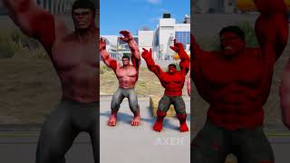 RANDOM SPIDERMAN VS RED HULK BABY BATTLE gta5 hulk [upl. by Jemima670]