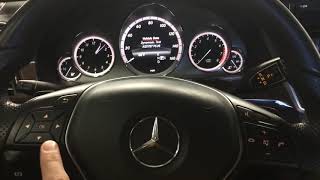 20092016 Mercedes Benz Reset Service Interval E350 C Class M Class E Class [upl. by Vivia]