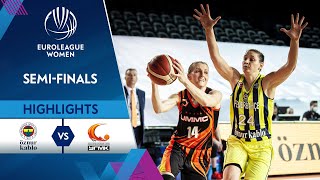 Fenerbahce Oznur Kablo  UMMC Ekaterinburg  Highlights  SemiFinals  EuroLeague Women 202021 [upl. by Melosa235]