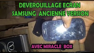 débloquer code de Samsung ancienne version android 5 avec miracle box facilement [upl. by Norrat]