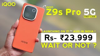 Iqoo Z9s Pro 5G  Its officially HERE  Iqoo Z9s Pro Reviews AMOLED SD 7GEN3 5500 mAh IP64 [upl. by Bornstein]