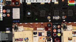 Arkham Horror LCG 4 Player In Too Deep Online Part1 [upl. by Esineg]