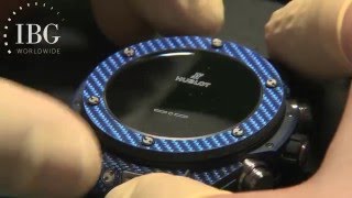 Summary HUBLOT WATCHES  Carbon cases explained by Jeff Kingston [upl. by Anoik]