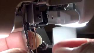 How to change the needle on a Brother Persona PRS 100 Embroidery Machine [upl. by Rubi295]