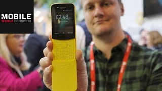 Nokia 8110 im PraxisTest  RetroComeback  MWC 2018 [upl. by Phene]