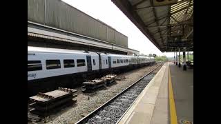 South Western Railway Class 159011159015 Depart Exeter St Davids for London Waterloo via Exeter C [upl. by Ayanal503]