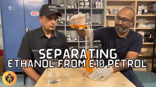 ALCOHOL from PETROL  Separating Ethanol from E10 Petrol  Possible [upl. by Ahsatel]