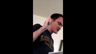 Quentin Tarantino Reads Kill Bill Aloud [upl. by Norvin]