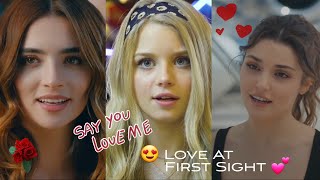 Top 5 Love At First Sight WhatsApp Status 😍  First Sight Love  First Crush Clash  Love Stories ❤ [upl. by Assiram124]