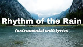 The Cascades RHYTHM OF THE RAIN Instrumental with Lyrics  NingD [upl. by Zeph]