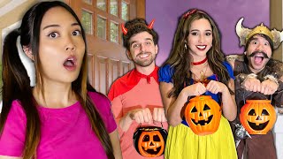 They Tricked Me On Halloween Haunted House Prank [upl. by Rihsab]