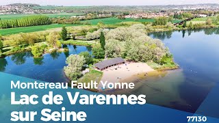 Lac De Varennes Sur Seine 77130 Montereau Fault Yonne [upl. by Spector519]