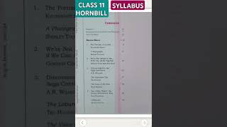 CLASS 11 SYLLABUS  ENGLISH SYLLABUS  NCERT SYLLABUS  MP BOARD [upl. by Ardnas]