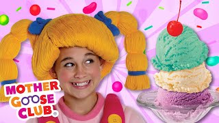 Ice Cream Song  More  Mother Goose Club Nursery Rhymes [upl. by Ennairrac]