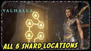 All 5 Shard Locations in Assassins Creed Valhalla Kassandra DLC Crossover Story Counting Sheep [upl. by Jezabella465]