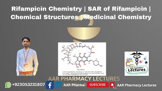 Rifampicin Chemistry  SAR of Rifampicin  Chemical Structures  Medicinal Chemistry [upl. by Edlun]