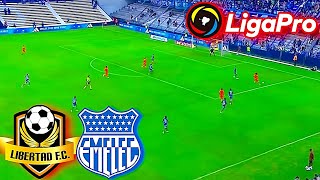 Libertad FC vs Emelec Liga Pro Ecuador 2024 EN VIVO [upl. by Janine55]