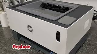 How to Replace the Imaging Drum in HP Neverstop Laser 1000w Printer l TECHAID TV [upl. by Carlin]