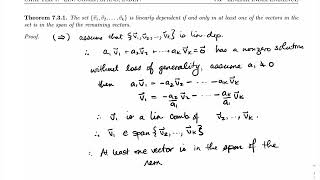 Linear Algebra 73  Linear Independence 4 of 6 [upl. by Sayer]