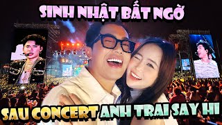 Cris Phan tổ chức sinh nhật bất ngờ cho vợ Mai Quỳnh Anh sau concert Anh Trai Say Hi [upl. by Yzmar]