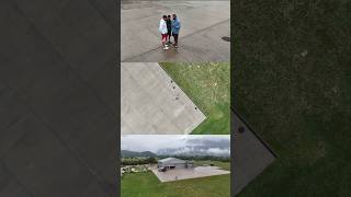 Dji Drone over skydive bovec Slovenia skydiver dji Slovenia goodvibes [upl. by Legir534]