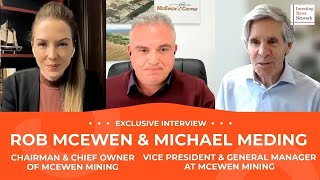 McEwen Meding Buying Gold Juniors Now Watching Copper Demand Build [upl. by Castro]