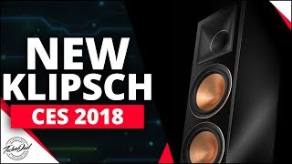 CES 2018  New Klipsch Reference Premier Line [upl. by Ayote571]