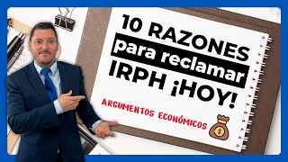 🔍 Descubre los Argumentos Económicos para reclamar el IRPH hoy [upl. by Eidnarb76]