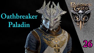 Baldurs Gate 3 Killiax The Silver Dragonborn Oathbreaker Paladin [upl. by Adlare]